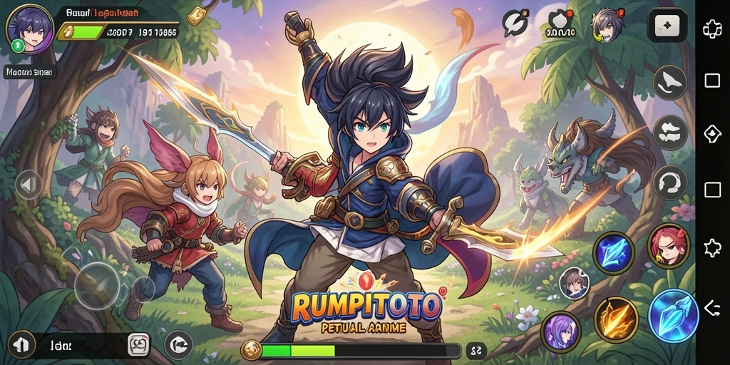 Tampak menarik dengan gameplay seru dan karakter Anime yang beragam.